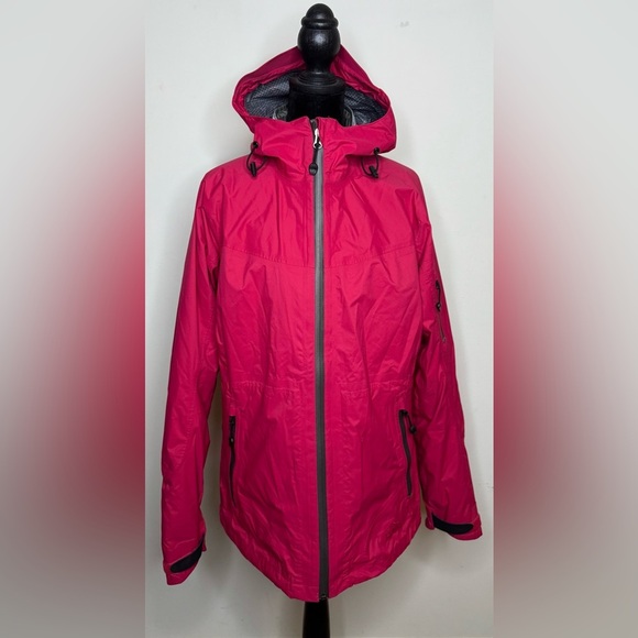 Women’s L.L Bean 2 in 1 winter coat rain coat lightweight jacket zipper hood S - Picture 1 of 14